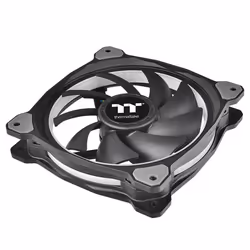 Thermaltake CL-F076-PL12SW-A système de refroidissement d'ordinateur Boitier PC Ventilateur 12 cm Noir - Vue supplémentaire 10