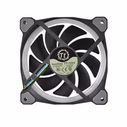 Thermaltake CL-F076-PL12SW-A système de refroidissement d'ordinateur Boitier PC Ventilateur 12 cm Noir - Vue supplémentaire 11