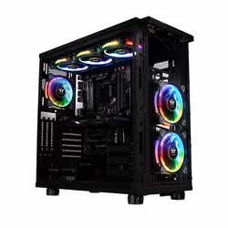 Thermaltake CL-F076-PL12SW-A système de refroidissement d'ordinateur Boitier PC Ventilateur 12 cm Noir - Vue supplémentaire 8