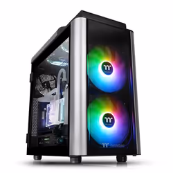 Thermaltake Level 20 GT ARGB, Full Tower, PC, Noir, Argent, ATX, EATX, micro ATX, Mini-ITX, SPCC, Verre trempé, Jouer