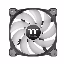Thermaltake CL-F080-PL14SW-A système de refroidissement d’ordinateur Boitier PC Ventilateur 14 cm Noir