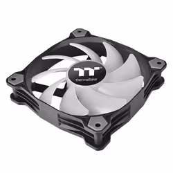 Thermaltake CL-F080-PL14SW-A système de refroidissement d’ordinateur Boitier PC Ventilateur 14 cm Noir