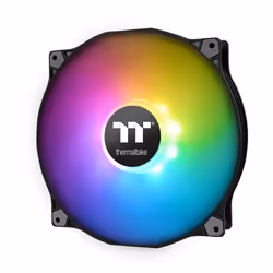 Thermaltake Pure 20 ARGB, Ventilateur, 500 tr/min, 1000 tr/min, 31,2 dB, 31,2 sone, 129,54 cfm