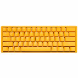Ducky One 3 Yellow Mini, Mini, USB, Clavier mécanique, LED RGB, Jaune
