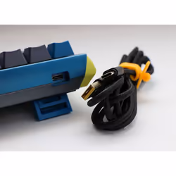 Ducky One 3 Daybreak Mini clavier USB Allemand Noir, Bleu, Vert - Vue supplémentaire 6