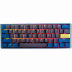 Ducky One 3 Daybreak Mini, Mini, USB, Clavier mécanique, LED RGB, Noir, Bleu, Vert