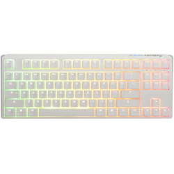 Ducky One 3 Classic White TKL clavier USB Anglais américain Blanc