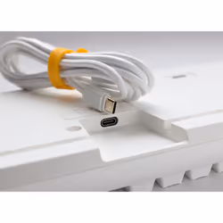 Ducky One 3 Classic Pure White clavier USB Allemand Blanc - Vue supplémentaire 6