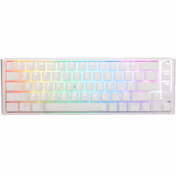 Ducky One 3 Classic Pure White SF, USB, Clavier mécanique, LED RGB, Blanc