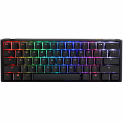 Ducky One 3 Classic Mini, Mini, USB, Clavier mécanique, LED RGB, Noir, Blanc