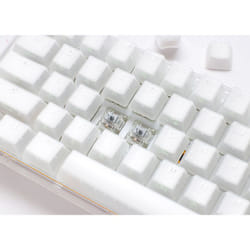 Ducky One 3 TKL clavier Gaming USB QWERTY Anglais Blanc