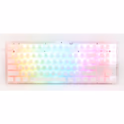 Clavier gaming - DUCKY - One 3 Aura White TKL - Rétroéclairage RGB - Mécanique - USB