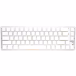 Ducky One 3 Aura White SF, 65%, USB, Clavier mécanique, QWERTY, LED RGB, Blanc