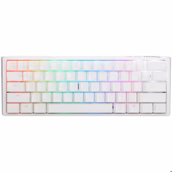 Clavier - Ducky - One 3 Mini White - Mécanique - RGB personnalisable - Ultra-compact 60%
