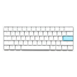Ducky DKON2061ST clavier USB QWERTZ Allemand Blanc