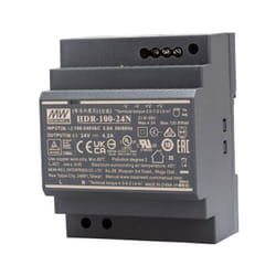 Mean Well - HDR-100-24N Alimentation rail din 24 v/dc 4.2 a 100.8 w Nbr. de sorties:1 x Contenu 1 pc(s)