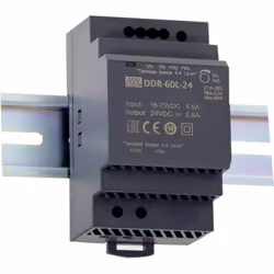 Informations techniques Connexion (composants) : borne Courant de sortie (max.) : 2.5 A Dimensions produit, hauteur : 90 mm D ...