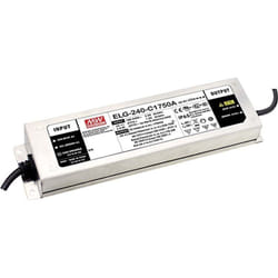 Mw Mean Well ELG-240-C1400B-3Y Driver de led à courant constant 239.4 w 1400 mA 86 - 171 v/dc fonction dimmeur 3 en 1,