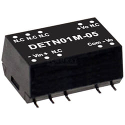 Mw Mean Well DETN01L-15 Module convertisseur cc/cc 34 mA 1 w Nbr. de sorties: 2 x Contenu 1 pc(s)