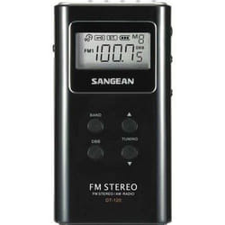 Sangean DT-120 Radio digitale stéréo AM / FM Amplificateur Noir