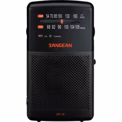 Sangean Pocket 100 Portable Noir