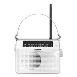 Sangean PR-D6 Portable Analogique Blanc