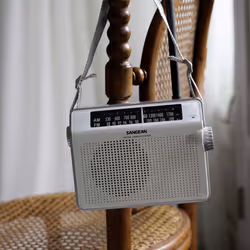 Sangean PR-D6 Portable Analogique Blanc - Vue supplémentaire 6
