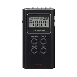 Sangean DT-120B Radio portable Numérique Noir