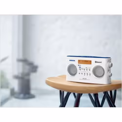 Sangean DPR-26BT Portable Numérique Blanc