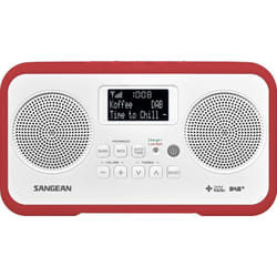Sangean DPR-77 Radio de table DAB+, DAB, FM verrouillage clavier rouge Y154582