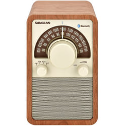 Sangean WR-15BT Personnel Analogique Noyer