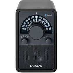 Sangean WR-15BT Personnel Analogique Noir