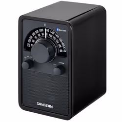 Sangean WR-15BT Personnel Analogique Noir