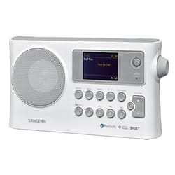 Sangean BTR-160 Radio portable Blanc