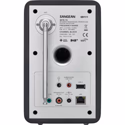 Sangean Revery R5 Internet Noir, Argent
