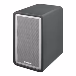 Sangean SP-40, 1.0 canaux, Avec fil, 10 W, 85 - 20000 Hz, 8 Ohm, Noir, Gris