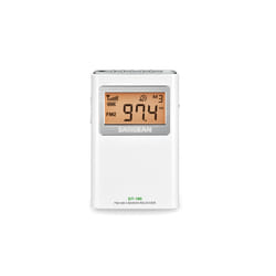 Sangean DT-160 Portable Numérique Blanc