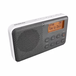 Sangean DPR-64 Radio portable Gris, Blanc