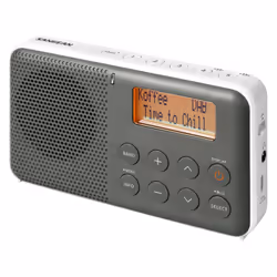 Sangean DPR-64 Radio portable Gris, Blanc