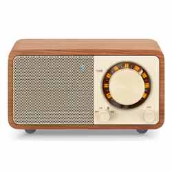 Sangean WR-7, Portable, FM, 4 Ohm, 1,27 cm (0.5"), Noyer, Garçon/Fille