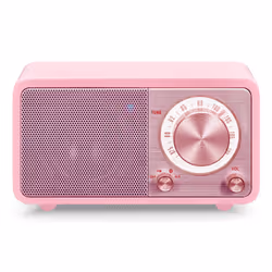 Sangean WR-7, Portable, FM, 4 Ohm, 1,27 cm (0.5"), Rose, Garçon/Fille