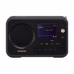 Sangean Traveller 760, Portable, Numérique, DAB, DAB+, FM, 87,5 - 108 MHz, 174.928 - 239.2 MHz, 2 W