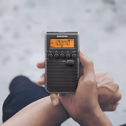 Sangean DT-800 Portable Numérique Bleu, Blanc - Vue supplémentaire 7