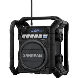 Sangean - U-4 dbt+ Radio de chantier dab+, fm aux, Bluetooth, usb fonction de charge de la batterie, rechargeable, étanche à l'eau, résistant aux cou