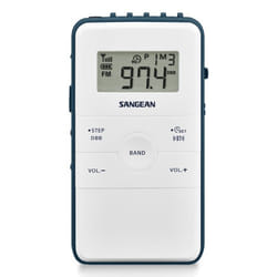 Sangean DT-140 Portable Numérique Bleu, Blanc