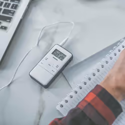Sangean DT-140 Portable Numérique Bleu, Blanc - Vue supplémentaire 7