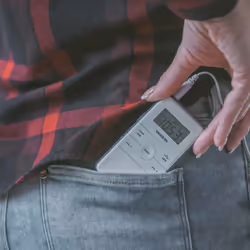 Sangean DT-140 Portable Numérique Bleu, Blanc - Vue supplémentaire 8