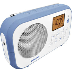 Sangean - PR-D12 bt Radio de table am, fm Bluetooth blanc, bleu V963013