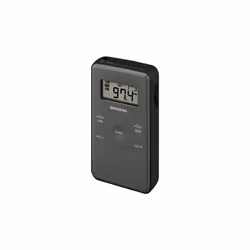 Sangean DT-140 Portable Numérique Noir, Gris