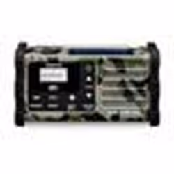 Radio DAB Portable - Sangean - Dab Survivor - Camouflage Vert - Bluetooth - Batterie Intégrée